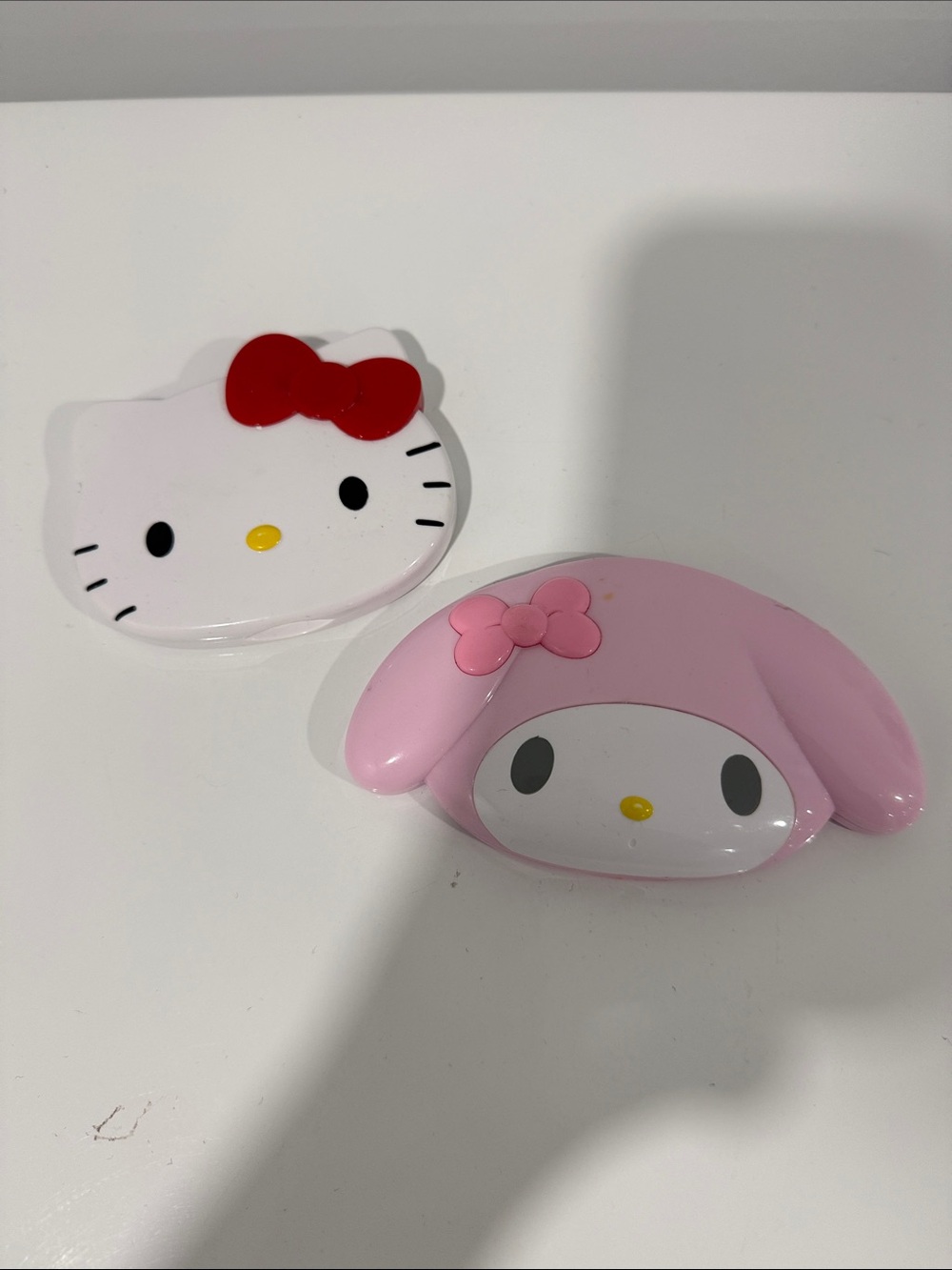 Sanrio Hello Kitty White & My Melody Pink Character Toy Duo